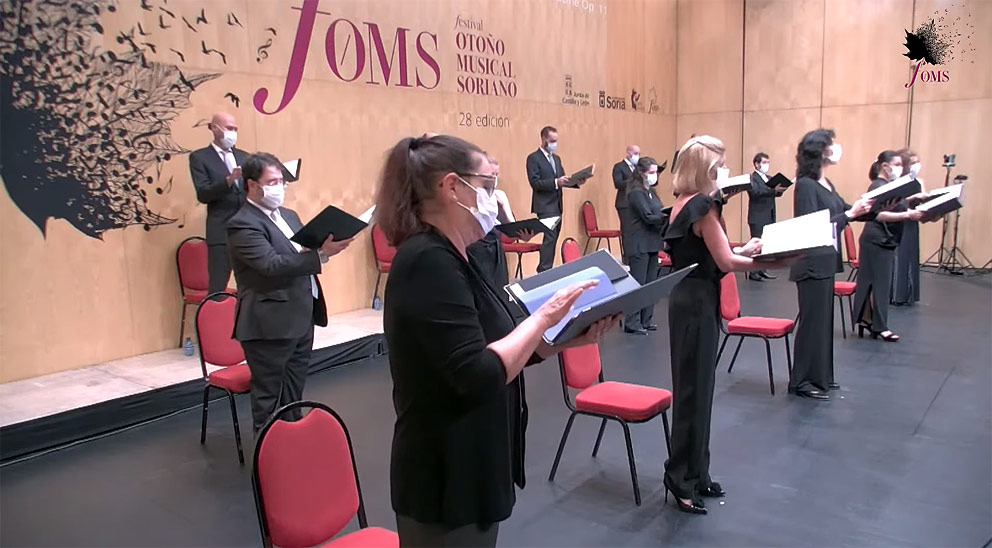 Así fue el concierto inaugural FOMS 2020 del Coro Nacional de España