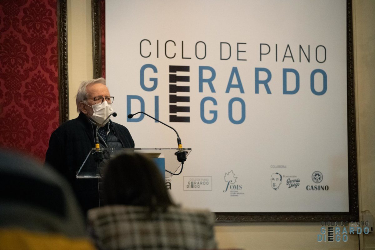 Imágenes y vídeos del inicio del Ciclo de Piano Gerardo Diego