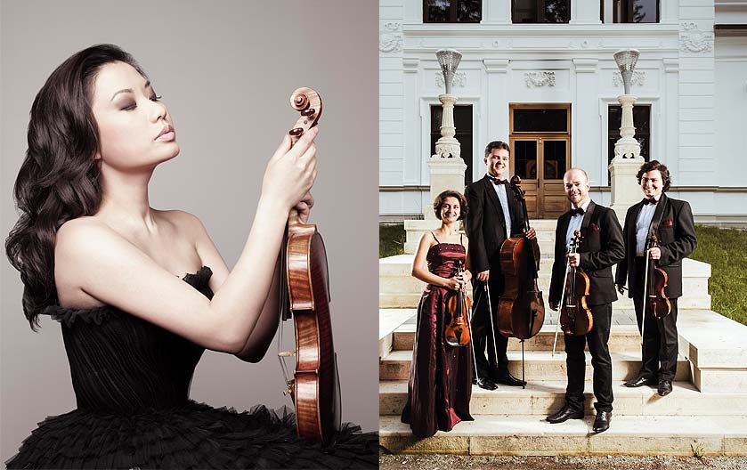 Vivaldi y Debussy con la violinista Sarah Chang y Cuarteto Arcadia